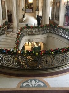 Châteaux célébrant Noël