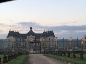 Tôt le matin à Vaux-le-Vicomte